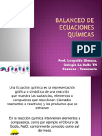 Balanceodeecuacionesqumicas 140708122307 Phpapp01