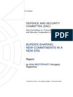 2018 - Burden Sharing New Commitments in A New Era - Mesterhazy Report - 170 DSCTC 18 e Rev1 Fin