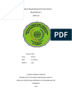 Laporan FTS Praktikum Non Solid