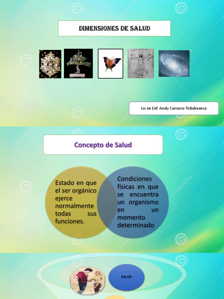 1ra Clases Dimensiones de La Salud | PDF | Bienestar | Mente