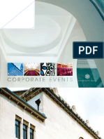 Corporate Events Brochure