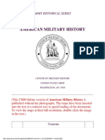 American Military History - United States Army