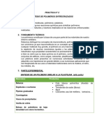 Practica #2 SINTESIS DE POLÍMEROS ENTRECRUZADOS QP - 2018