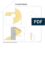 Calculating The Size of A Spiral Staircase