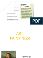 Art Paintings - Reading and Writing