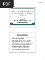 Lecture - 3 - Density of States & Intrinsic Fermi - 2012 (Compatibility Mode)