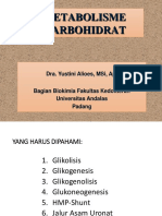 Metabolisme Karbohidrat Terbaru 2018-2