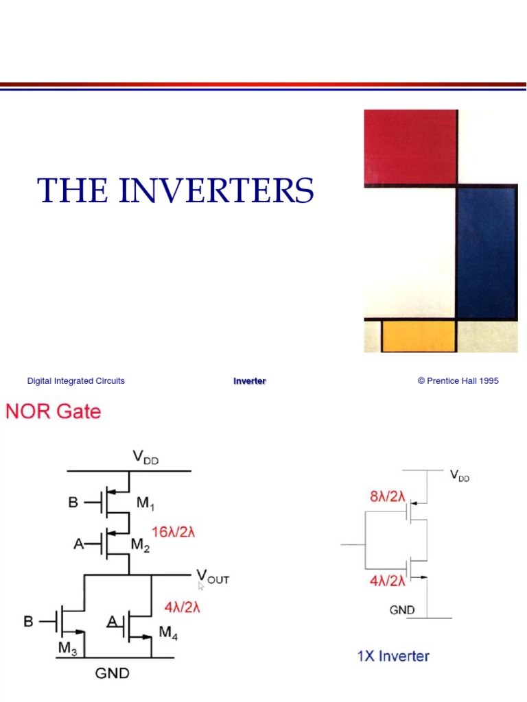 The Inverters: Digital Integrated Circuits © Prentice Hall 1995 | PDF