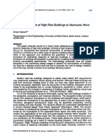 Dynamic Response of High-Rise Buildings To Stochastic Wind: Loads