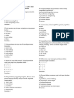 Soal Uas Pjok Kelas 11