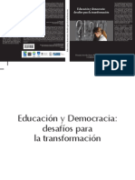 LIBRP VJBE Educación y Democracia PDF