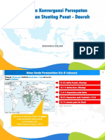 Kebijakan Konvergensi Percepatan Penanganan Stunting Pusat - Daerah