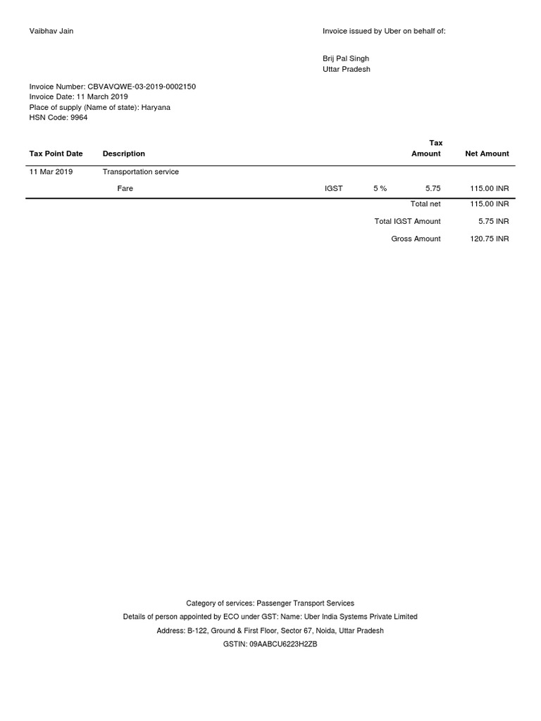 Tax Point Date Description Tax Amount Net Amount | PDF