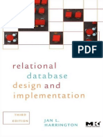 (Morgan Kaufmann Series in Data Management Systems) Jan L. Harrington - Relational Database Design and Implementation - Clearly Explained (2009, Morgan Kaufmann) PDF