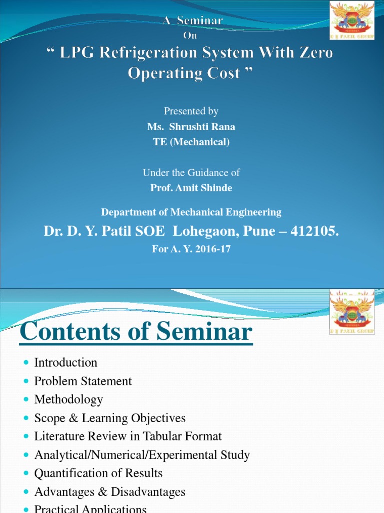 No-Cost Cooling Systems Using LPG | PDF | Air Conditioning | Liquefied ...