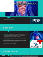 Abdomen agudo: causas, clasificación y diagnóstico