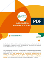 2015 PDF Validación BDUA