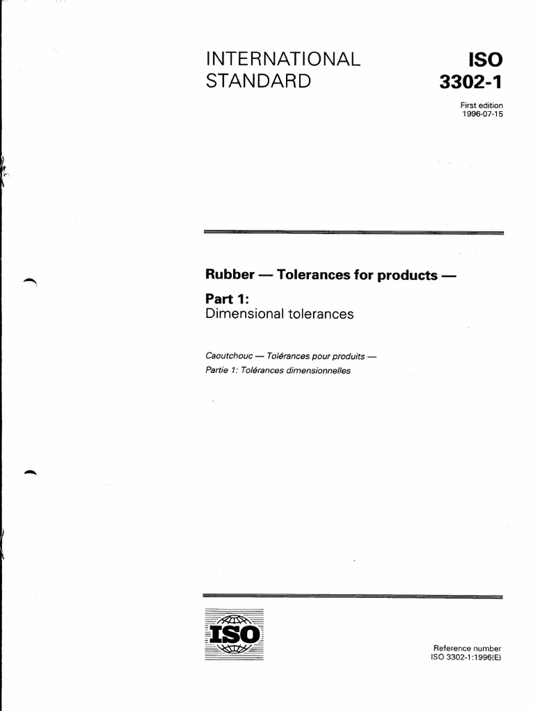 Iso3302 1 PDF | PDF