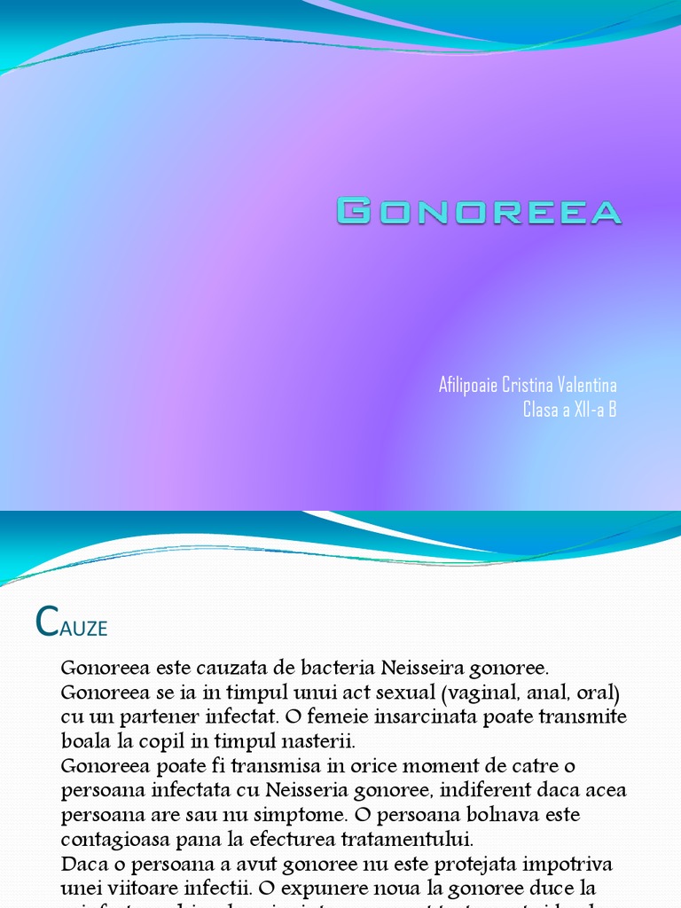 Gonoreea