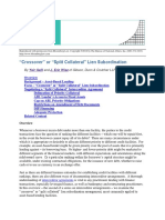 Wise Galil Crossover or Split Collateral Lien Subordination Bloomberg 4-13-2018