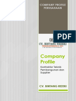 CV Bintang Rezeki Profil Perusahaan