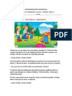 Evaluación de Comprensión Lectora Grado 2° Período 1