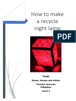How to make a recycle night lamp.docx