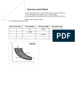 Lista-8 Exercicio Ciclo Diesel