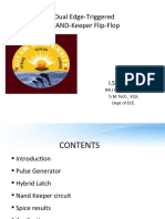 Dual Edge-Triggered NAND-Keeper Flip-Flop: I.Srinivasu