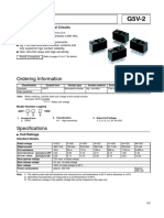 G5V-2 PCB Relay: Ordering Information