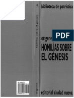 Orígenes, Homilías Sobre El Génesis PDF