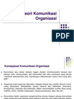 1teori Komunikasi Organisasi