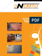 Manual - Tecnico Concreto Estampado PDF