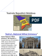 Teatrele Republicii Moldova