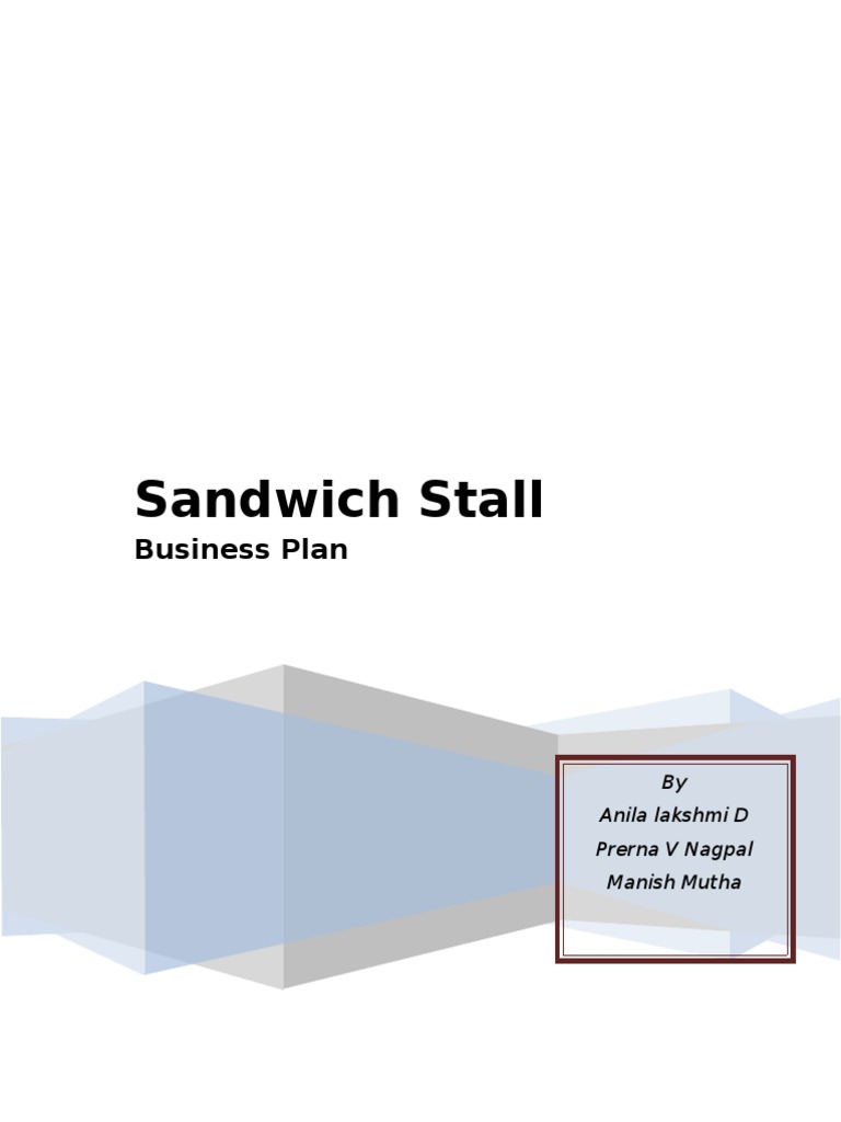 Sandwich shop business image
