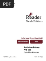 Download Sony PRS 650 by cashfloh SN40310277 doc pdf