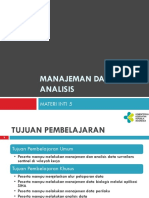 Manajemen Dan Analisis Data