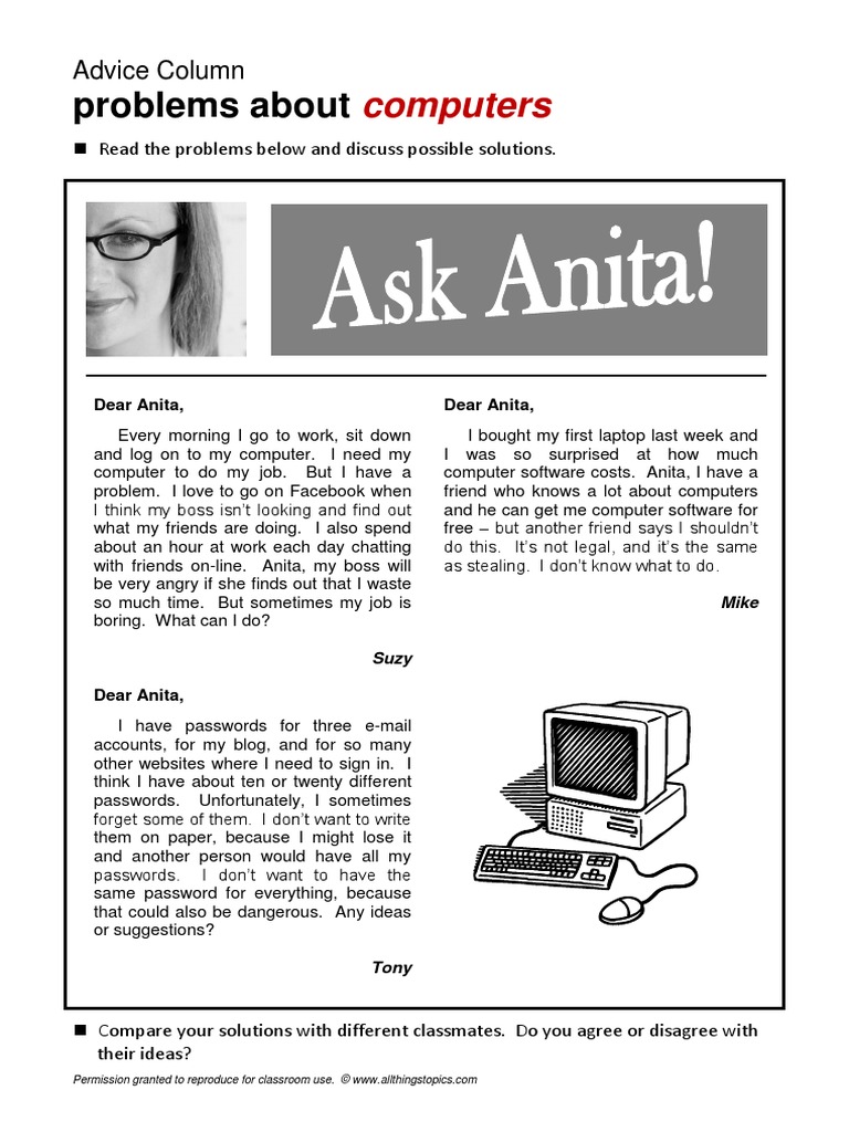 Computer Problems and Solutions Guide | PDF