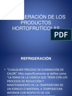 Refrigeración de Los Productos Hortofrutícolas