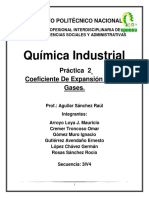 Practica 2 Coeficiente de Expansion de Los Gases