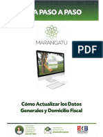 Guía Paso A Paso Nuevo Marangatu - Cómo Actualizar Datos Generales y Domicilio Fiscal