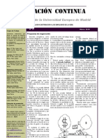Evaluación Continua: Boletín Sindical de La Universidad Europea de Madrid