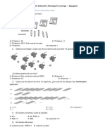 Analisis de Prueba Diagnostica Matemáticas