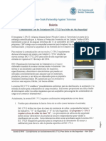 Boletin C TPAT Cumplimiento Con Los Estandares ISO 17712 para Sellos de Alta Seguridad