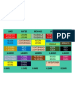 Ejemplo de Horario