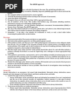 ABCDE Approach in Resuscitation Guidelines | PDF | Respiratory Diseases ...