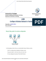 LAB+6+Configure+Wireless+Network+in+Packet+tracer