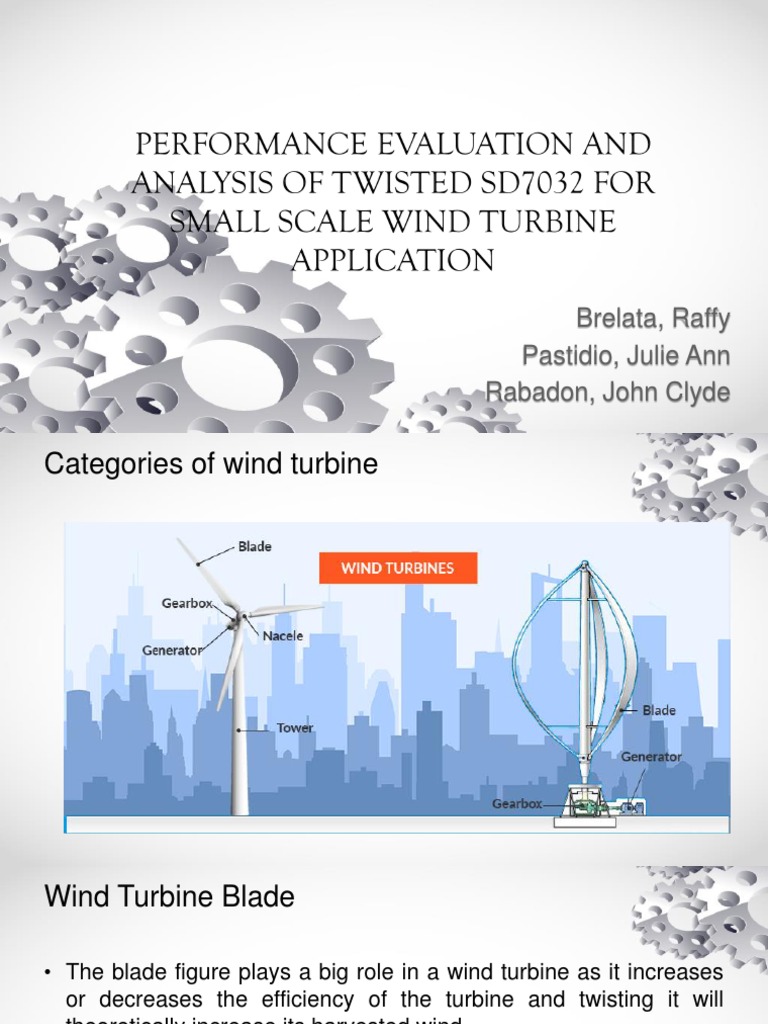 Optimizing Wind Turbine Blade Design | PDF | Wind Turbine | Wind Power