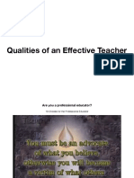 10 Qualities of Effective Teachers