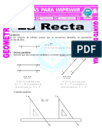 La Recta para Quinto de Primaria